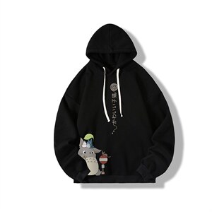 WY2152-P35 纯棉连帽卫衣男大码运动帽衫宽松薄外套男图片