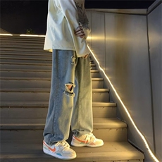 牛仔裤男夏季潮大码休闲裤子CT003P42，男装牛仔裤，星座1116-2