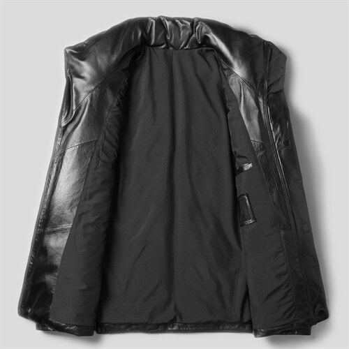 SF-89906冬季男士立领真皮绵羊皮加厚皮衣外套皮夹克羽绒服P780，男装夹克，电商B360A（原721A）