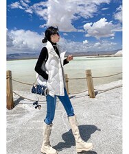 冬季新款韩版时尚羽绒马甲，女装马甲，韩衫衣社