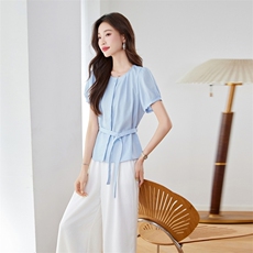 时尚潮流两件套2025年夏季，女装套装/套裙，秀美人生