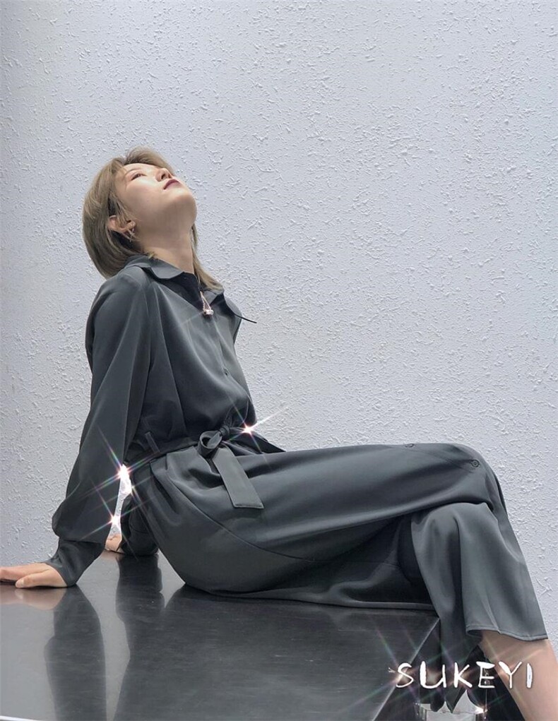 现货，极简轻奢连衣裙，女装连衣裙，SUKEYI 舒可衣