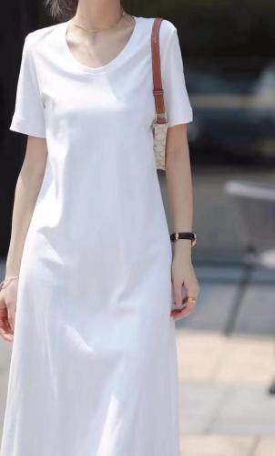 现货、简约、时尚连衣裙，女装连衣裙，素墨