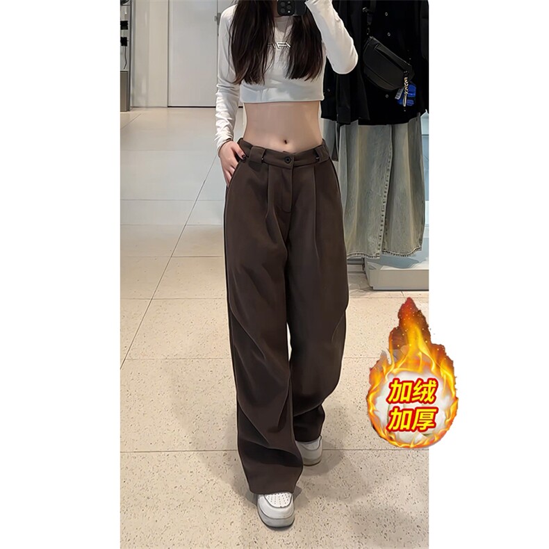 加绒加厚灯芯绒休闲裤半松紧伞兵裤K8410特P55控88有常规款,男装休闲裤,电商A309