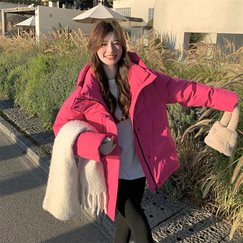 【有大货】主推立领连帽防风保暖休闲羽绒服2C372-9082-P285控418,女装羽绒服,2C372