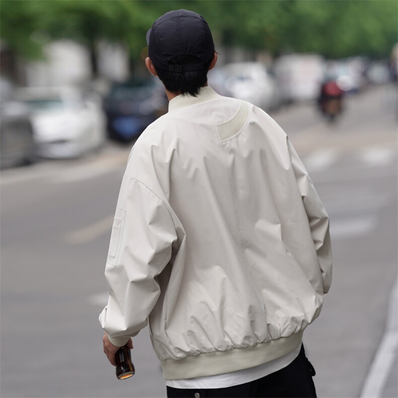美式潮牌棒球服飞行员夹克潮流复古宽松休闲工装外套JK88-P78,男装夹克,星座308B-2