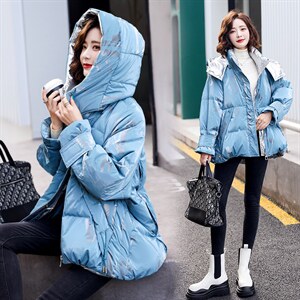 羽绒服女中长款2022冬季新款韩版显瘦带帽加厚保暖白鸭绒外图片