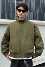 2026春季新款休闲痞帅工装立领夹克潮流外套A436-5001-P65，男装夹克，电商A436