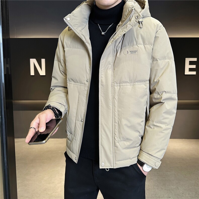 标50绒轻薄羽绒服男冬季2025新款可拆卸连帽外套A313-2601-P225,男装羽绒服,电商A313