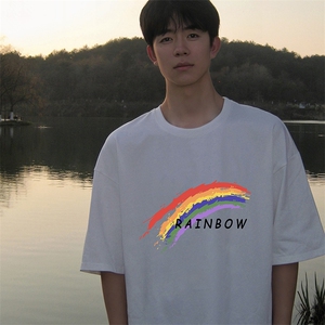 230g重磅纯棉短袖t恤男大码半袖半截袖DX17064-P20