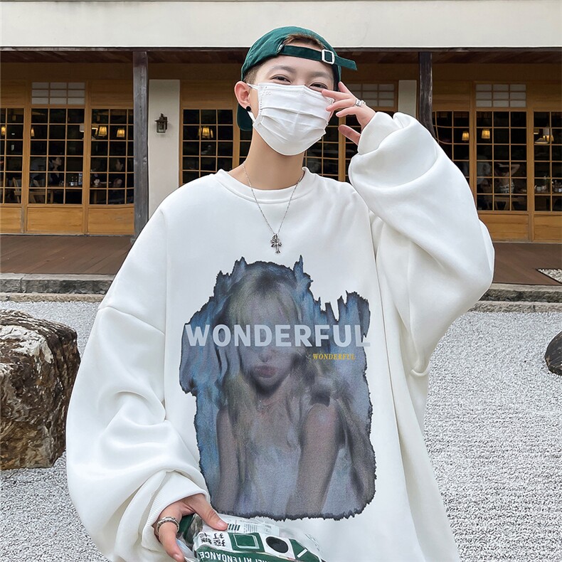 直播品质360克重磅美式卫衣H265特P28同步供应棉H265HM特P38,男装卫衣,电商A486