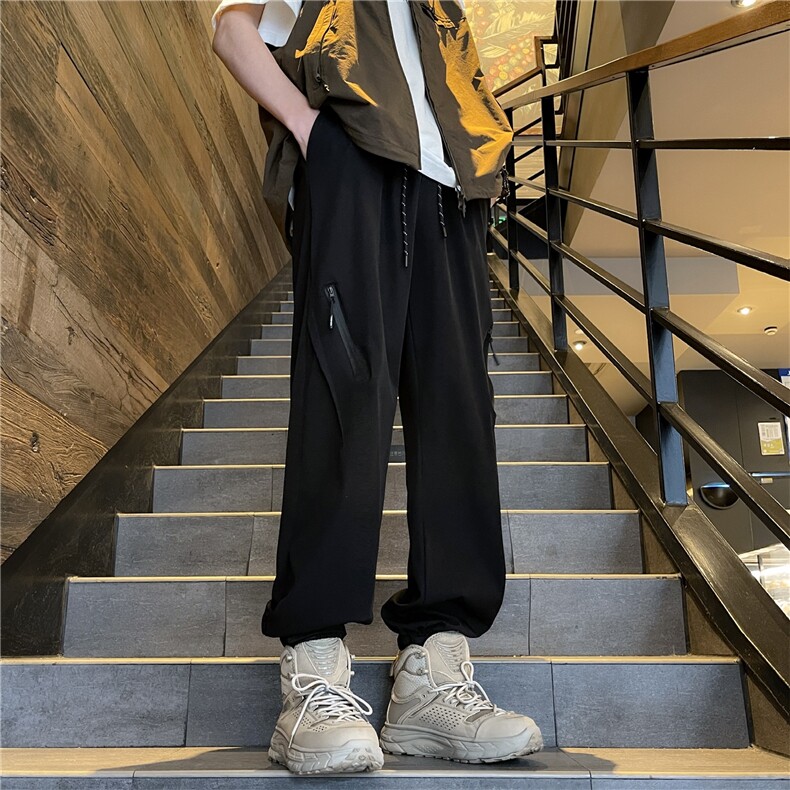 美式机能风防水束脚冲锋裤户外宽松休裤A061-EX50231常规-特批30,男装休闲裤,电商A061