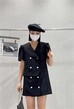 2022夏装韩版连衣裙，女装连衣裙，雷洛奇丽