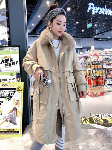 羽绒派克服，女装，一杭