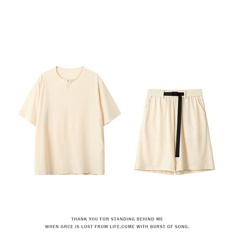 特批P45无差价2025夏季面料：聚酯纤维97.6%，2.4%氨纶TZ5596，男装休闲套装，电商A001