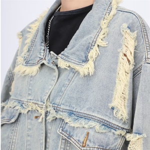 JK8920-P55 cleanfit牛仔外套男女春秋款痞帅炸街穿搭复古图片