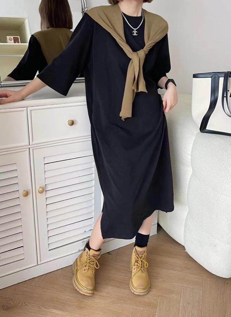 休闲披肩长裙，其它，欧妮卡蒂蔓