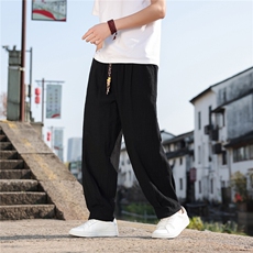 2026夏季新款宽松大码纯色休闲风男装休闲裤K2608，男装休闲裤，电商A008