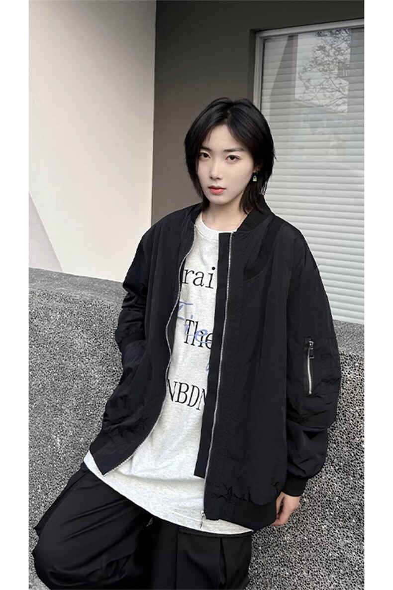 港风大码日系男女户外薄款休闲连帽防晒服XZ213-JKFS03-P75控98,男装防晒衣,星座213