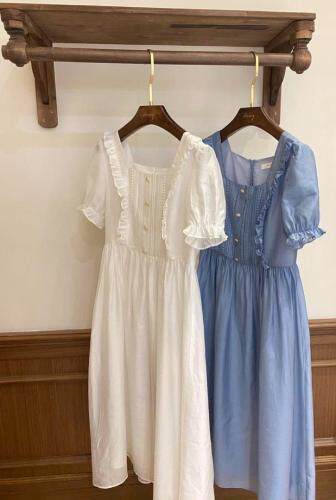 现货独屿2021夏季公主裙，女装，独屿