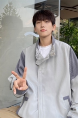 抖音直播！垫肩阿尔法飞行员夹克男XH35-70，男装夹克，电商B367