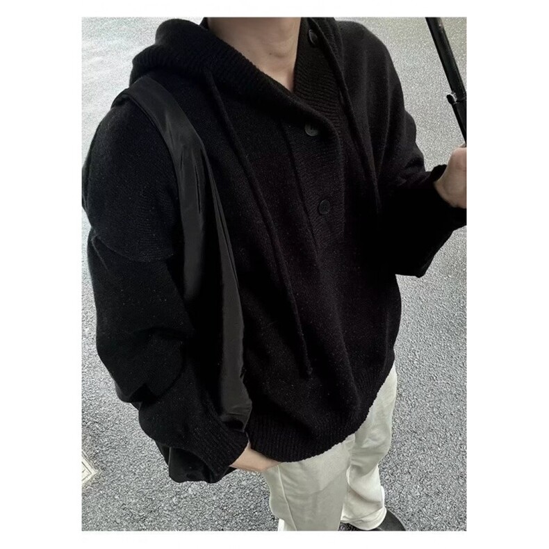 美式毛衣男秋冬季新款慵懒风宽松连帽套头针织衫MY288-P52,男装针织衫/毛衣,星座208-5