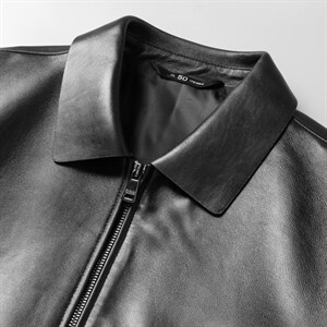 SF1901男式2026秋新款头层绵羊皮短款立领皮衣真皮皮衣男皮P560，男装皮衣，电商B360A（原721A）