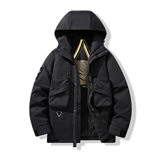冬季户外冲锋加厚石墨烯棉衣高阶机能三防连帽登山棉服2353R-P88，男装棉衣，星座1403A