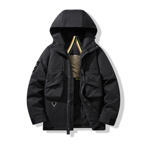 冬季户外冲锋加厚石墨烯棉衣高阶机能三防连帽登山棉服2353R-P88图片