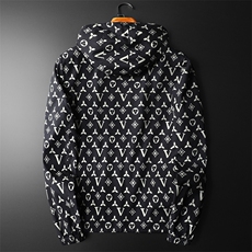 2025年春装新款男士连帽印花夹克M-5XL9025-P175，男装夹克，钱塘6026