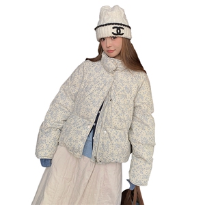 有货【新款】24冬季碎花韩版羽绒服 667-P240-K328图片