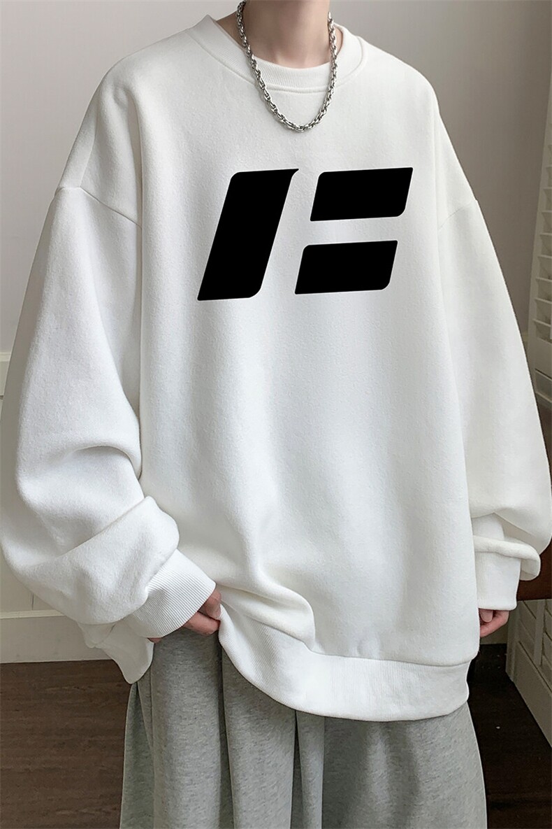 圆领卫衣男超大码胖子肥佬大号长袖t恤S6435-P28,男装卫衣,电商A040