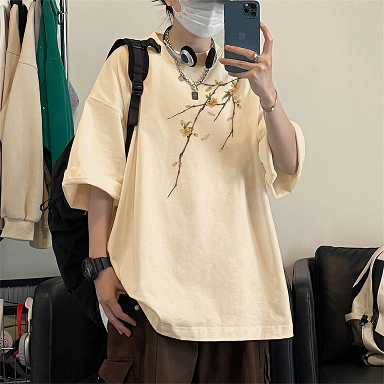 得物直播品质220克纯棉精梳xz605-dcm184-特批20控38,男装T恤,星座605(原A050)