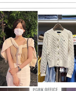 小马麻花开衫加厚老钱风图片