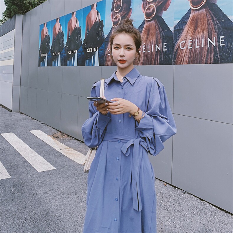 现货2021春秋季新款连衣裙225-2013-P105（控158），女装连衣裙，浙宝225