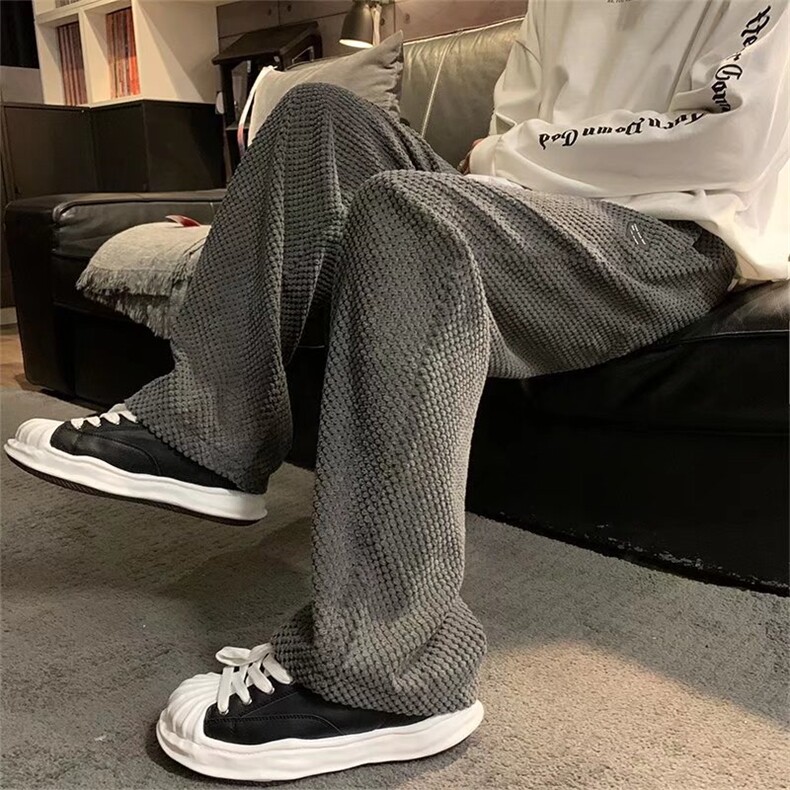 男春季休闲拖地裤K62P40,男装休闲裤,星座1116-2