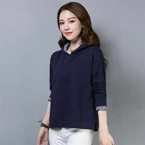 卫衣/绒衫2021年秋季套头甜美潮流个性简约 长袖时尚优雅街头图片