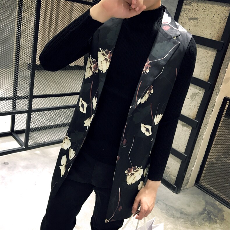 背心/马甲 西装领 无袖 修身 休闲 时尚 潮流 2021年秋季图片