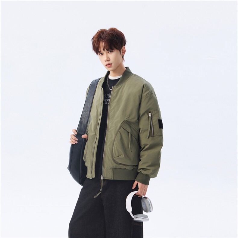 2025新款高品质冬季连帽加绒加厚百搭棉衣棉服外套MY8923-P95,男装棉衣,星座610B-1