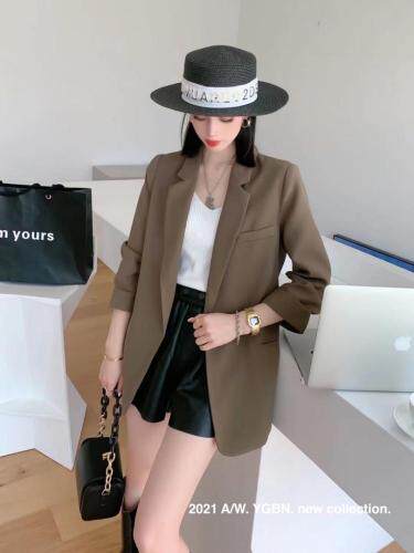 2021秋季新款设计感西装外套，女装西装，依歌贝诺