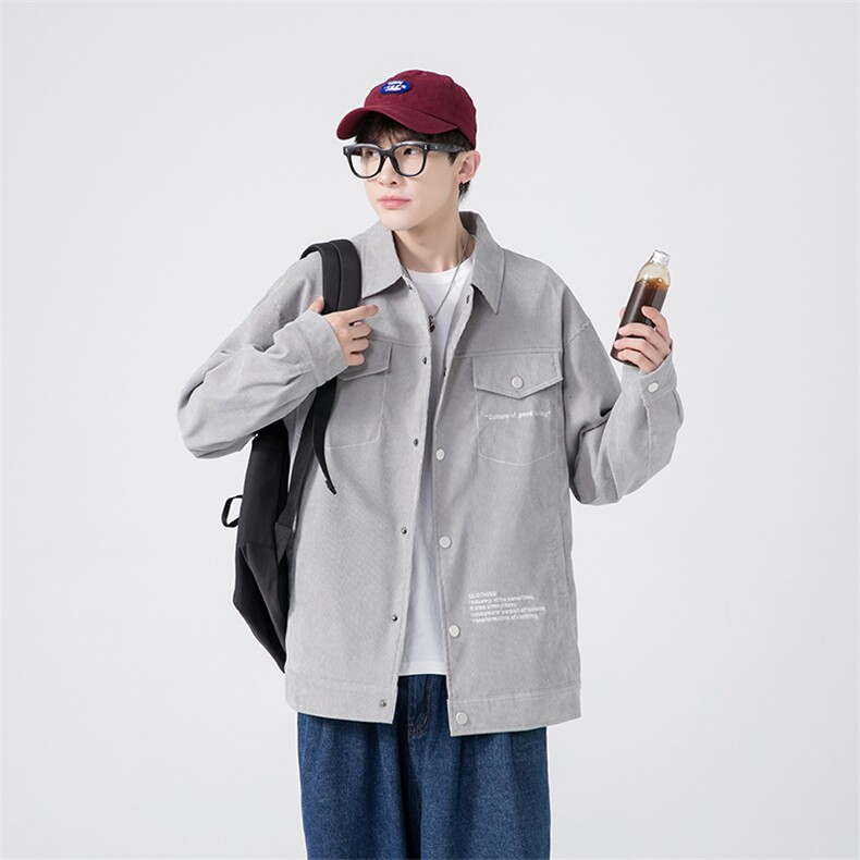 春秋季高品质百搭休闲宽松夹克男士JK154-P55,男装夹克,星座1204