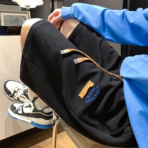 刺绣大裤头2025夏季新款短裤男沙滩休闲五分裤男中裤衩 K1074-P26图片