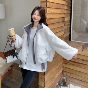 新款！冬装环保皮草两面穿派克服皮毛一体2C133-8990-P225-K328图片