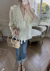 韩版系列净色小衫，其它，唇蔻