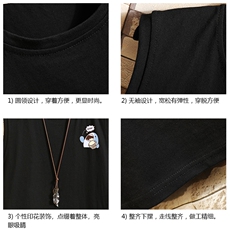 BX25239-P20港风运动汗背心男大码汗衫男无袖T恤男砖墙，男装T恤，电商A040A