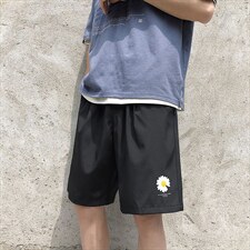 夏季新款休闲短裤男士韩版青少年中裤五分裤DK517特批16，男装休闲裤，星座718-1