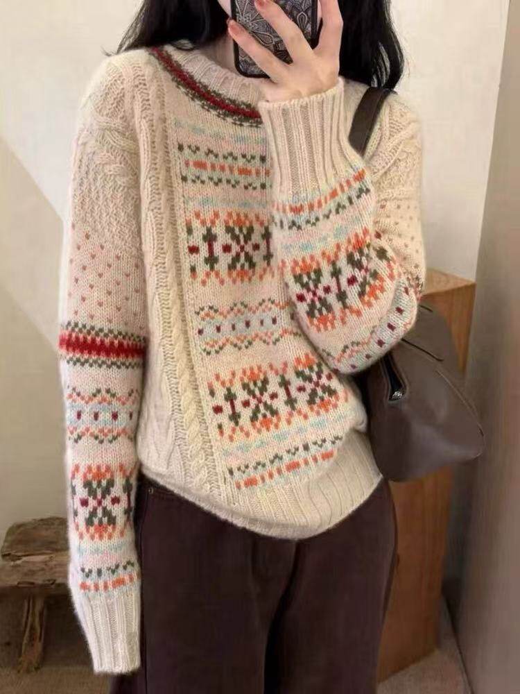 2025年秋季时尚百搭通勤简约休闲羊毛衫，女装羊毛衫，忠诺羊绒