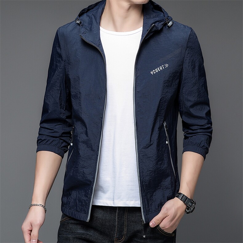 B-N9929春夏男士透气皮肤衣速干外穿防晒服薄款户外免烫外套P58，男装夹克，电商B360