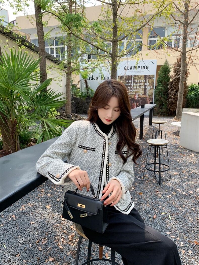 韩版甜美淑女气质高雅优雅时尚外套，其它，荷塘月色