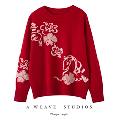 2025年秋季时尚百搭通勤简约休闲羊毛衫，女装羊毛衫，佰米娇羊绒